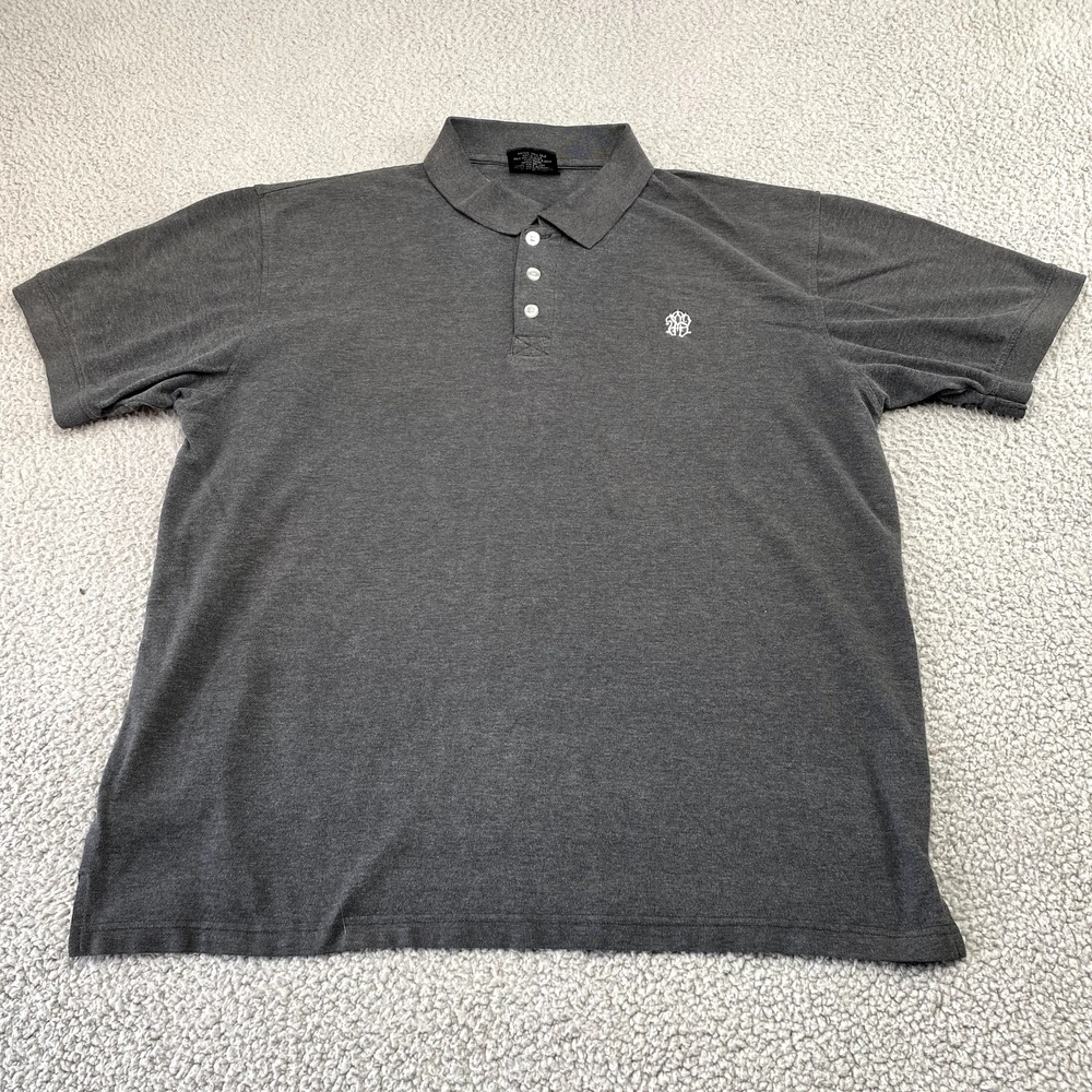 VINTAGE Southpole Polo Shirt Adult XXL‎ 2XL Gray Casual Short Sleeve Mens